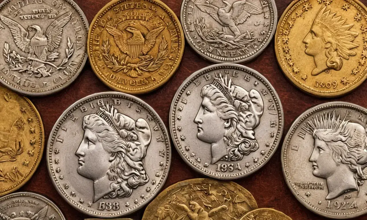 US coins held value by association to historical phrases and imagery